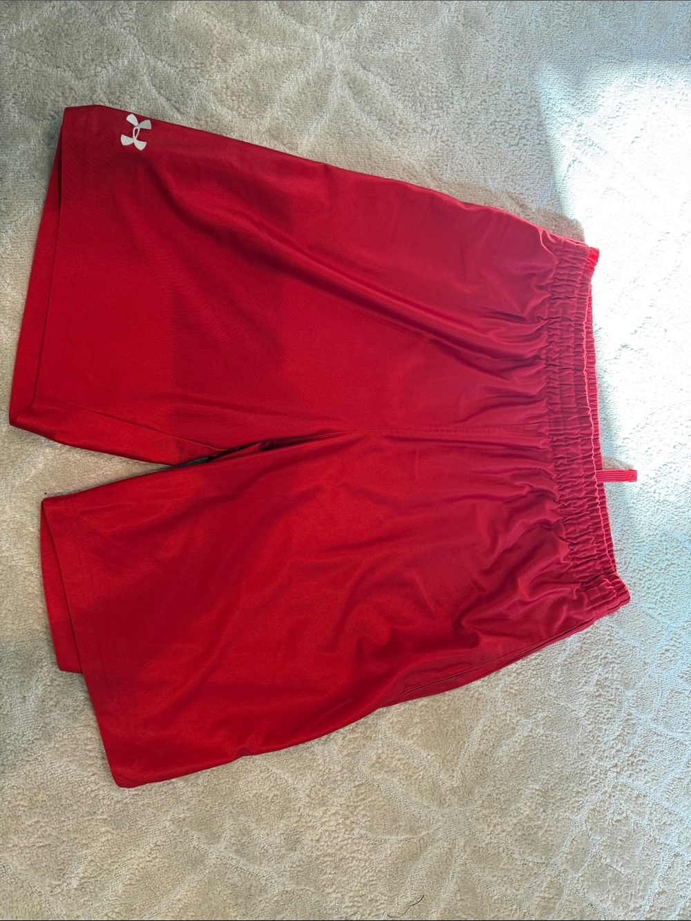 Under Armour Women's Bright Red Athletic Shorts